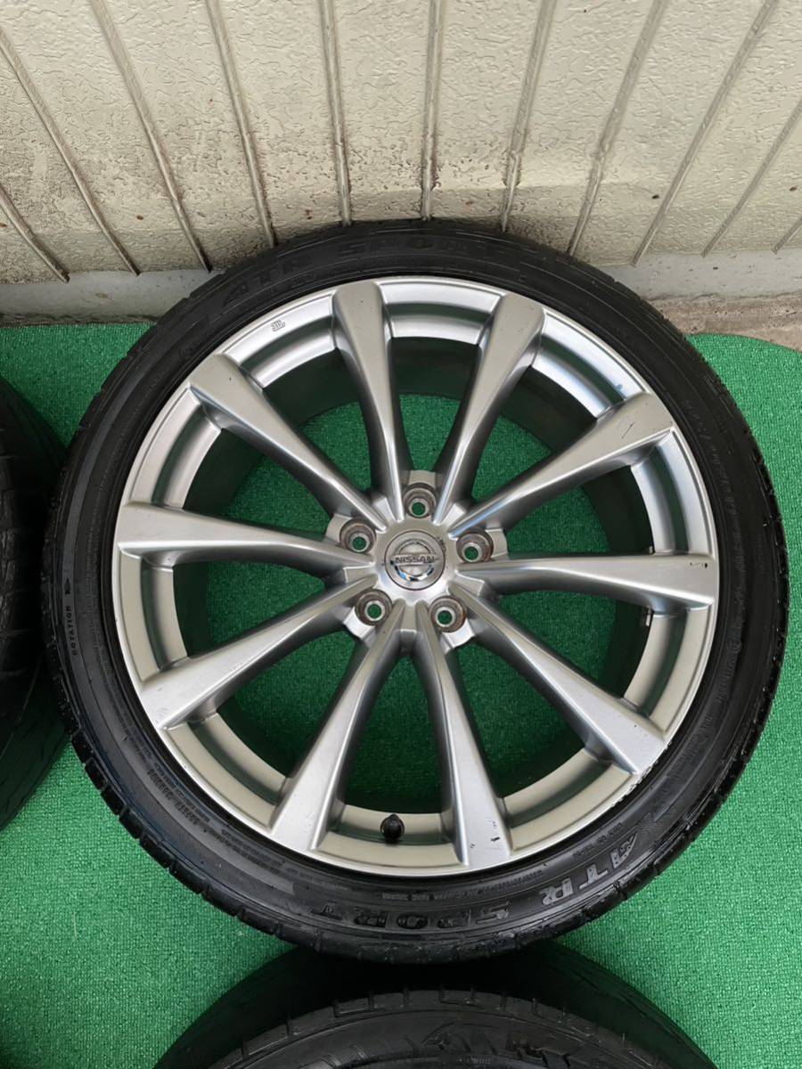 ENKEI V36スカイラインクーペ純正 19インチ タイヤセット4本 ENKEI V36スカイラインクーペ純正 19インチ タイヤセット4本