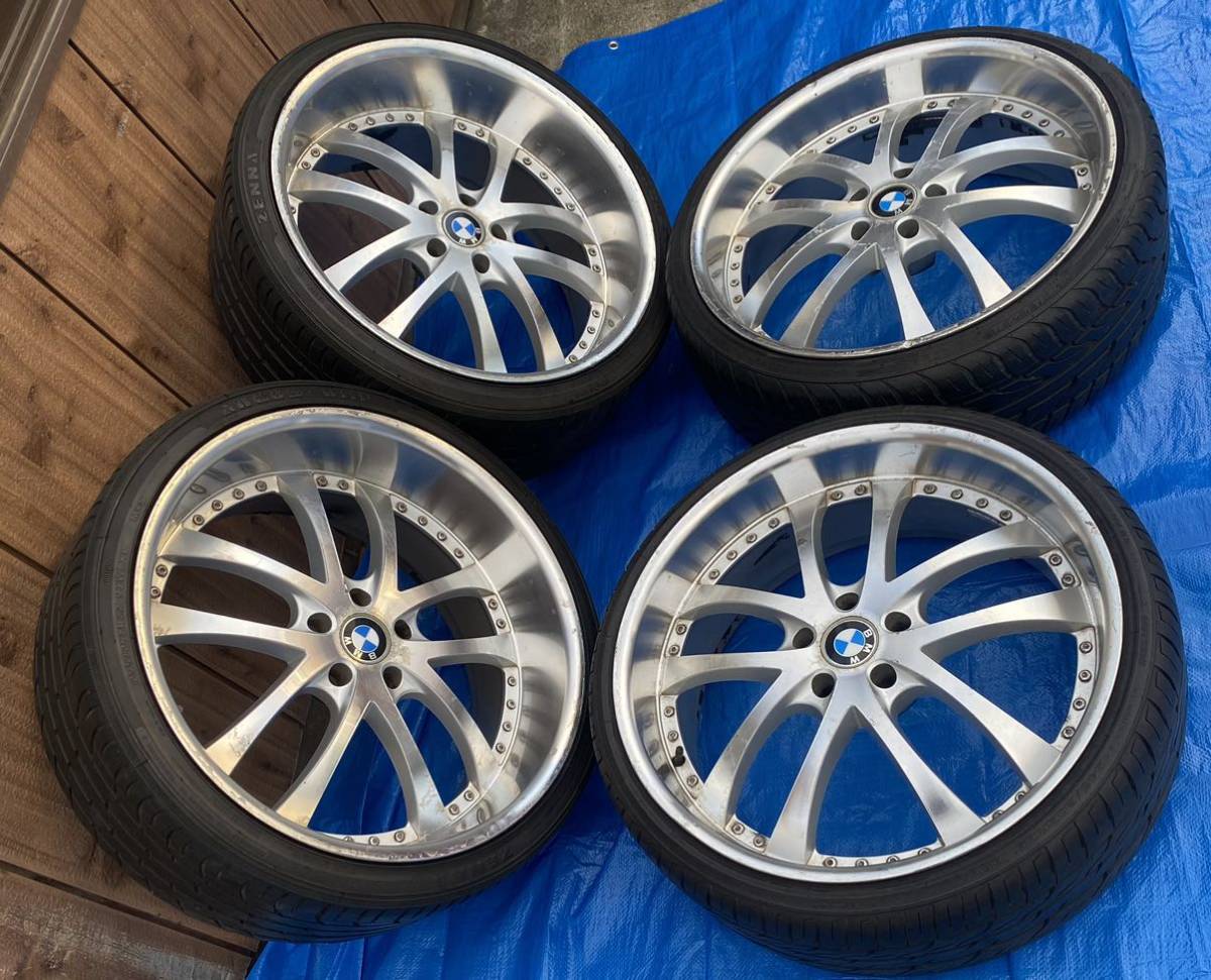 BMW 22インチタイヤホイールセット. 5H PCD 120 10.5J +20 9J +23. ( 7 