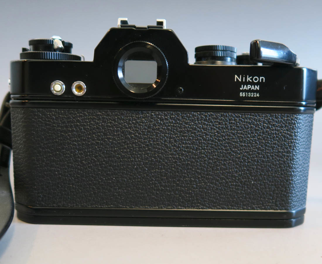 872 □NIKON ニコン Nikomat EL ブラックボディ/NIKKOR 50mm 1:1.4