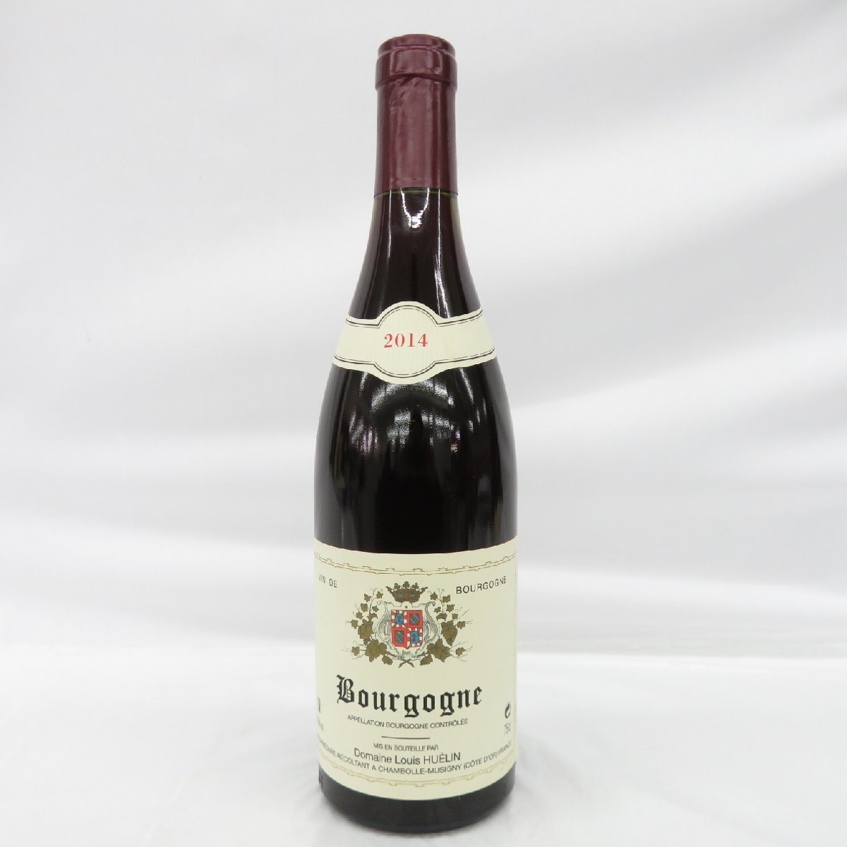 1円～【未開栓】Domaine Louis Huelin ドメーヌ・ルイ・ユエラン ブルゴーニュ ルージュ 2014 赤 ワイン 750ml 12.5% 11188407 0127