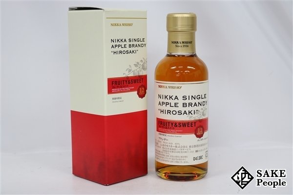 未開封】蒸留所限定 ニッカ シングルモルト アップルブランデー 500ml