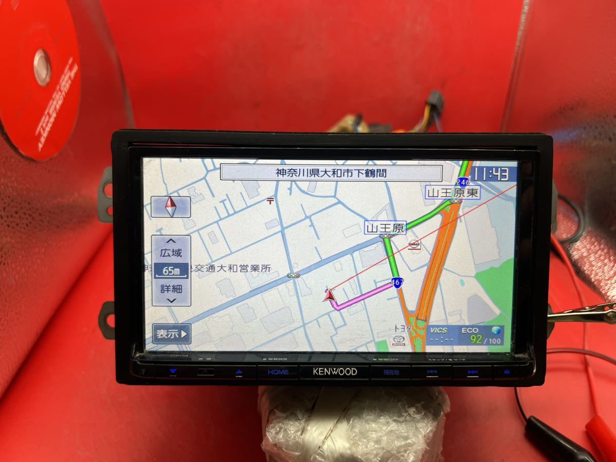 即決☆MDV-D202☆地図データ2014年度☆KENWOOD カーナビiPod SD