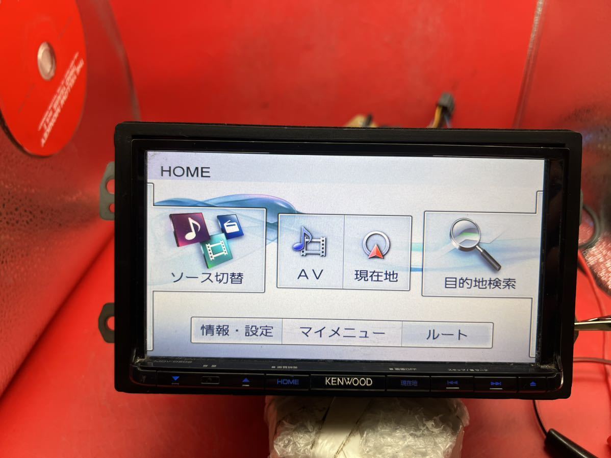 即決☆MDV-D202☆地図データ2014年度☆KENWOOD カーナビiPod SD