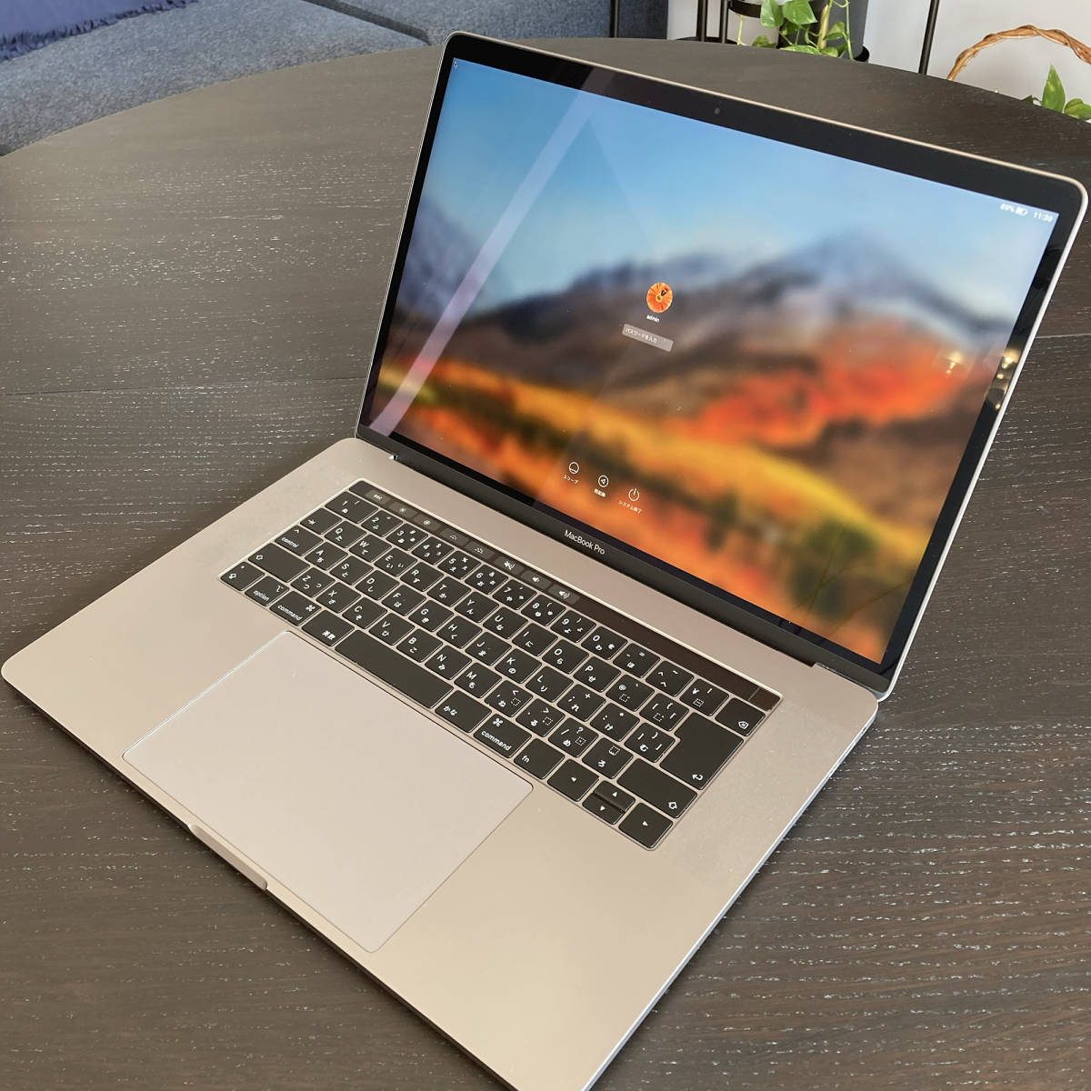【美品】Macbook Pro 2018 Core i9 2.9GHz 15インチ 32GB Space Gray 