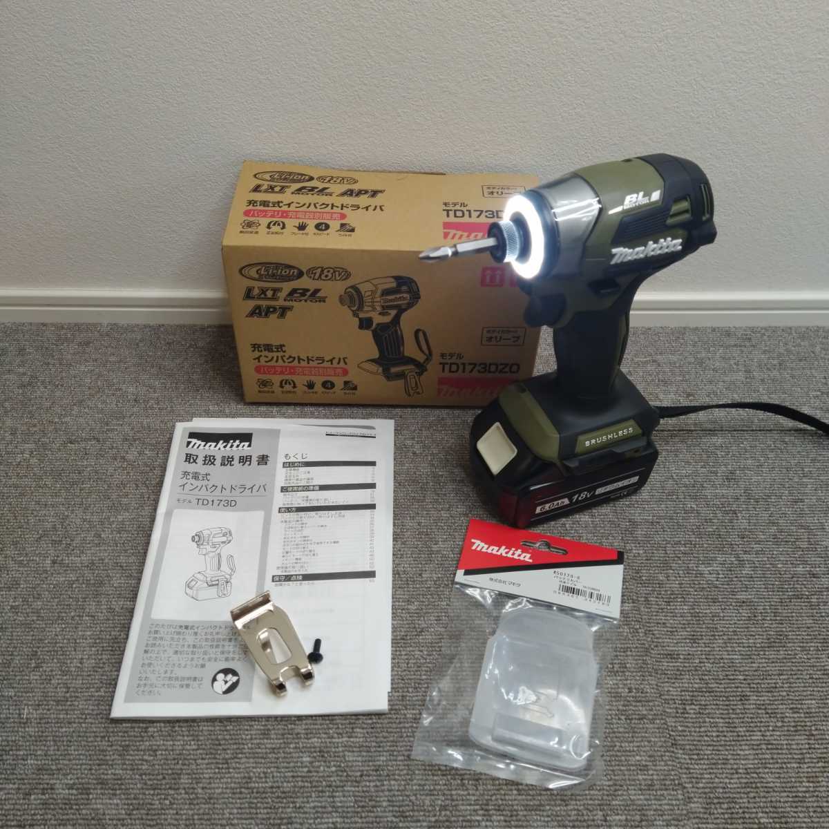 新品 未使用 マキタ18V インパクトドライバー【TD173 新品 未使用 マキタ18V インパクトドライバー【TD173