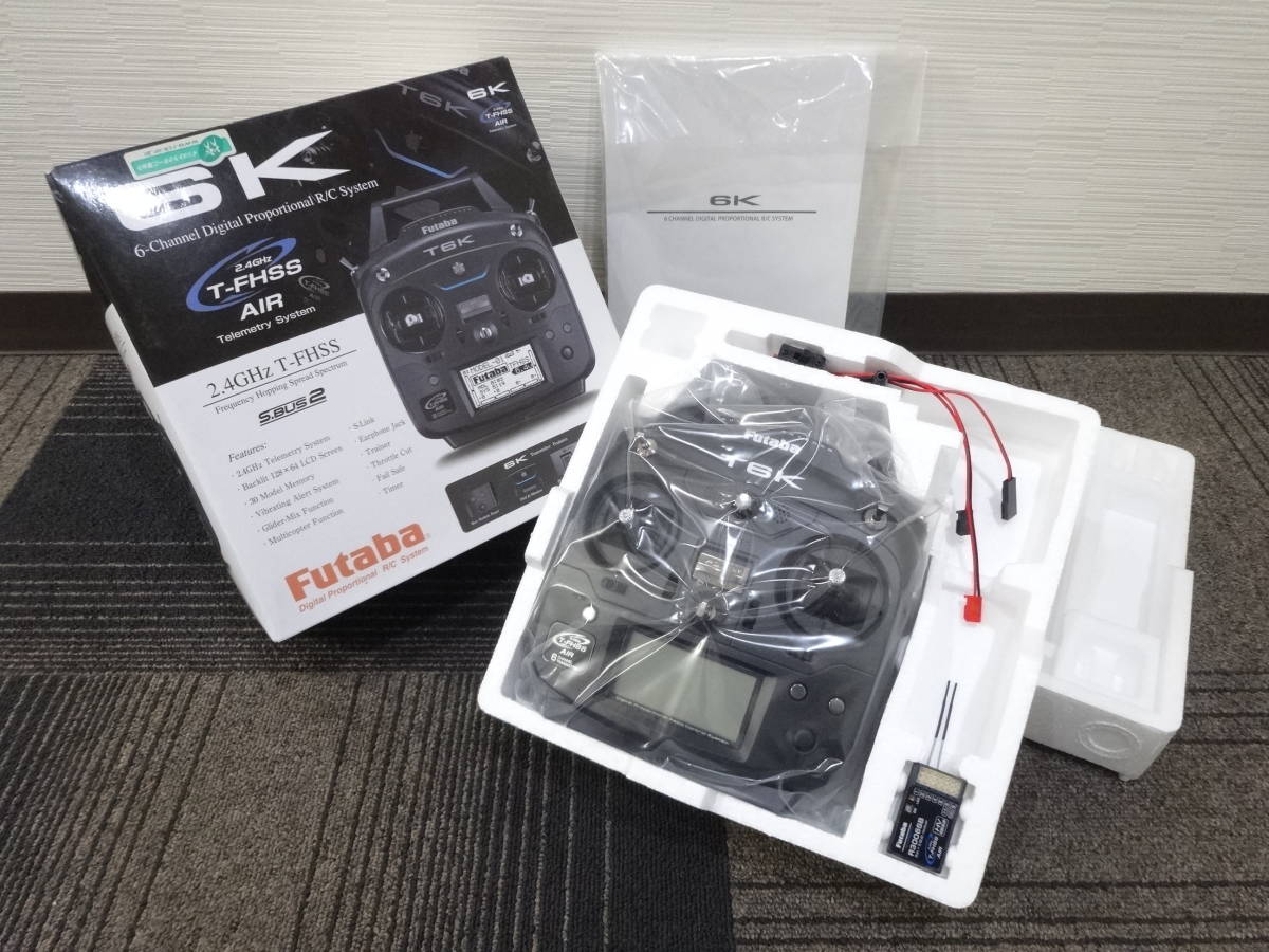 必見】 Futaba フタバ 6K 2.4GHz T-FHSS AIR ヘリ ボート 飛行機 