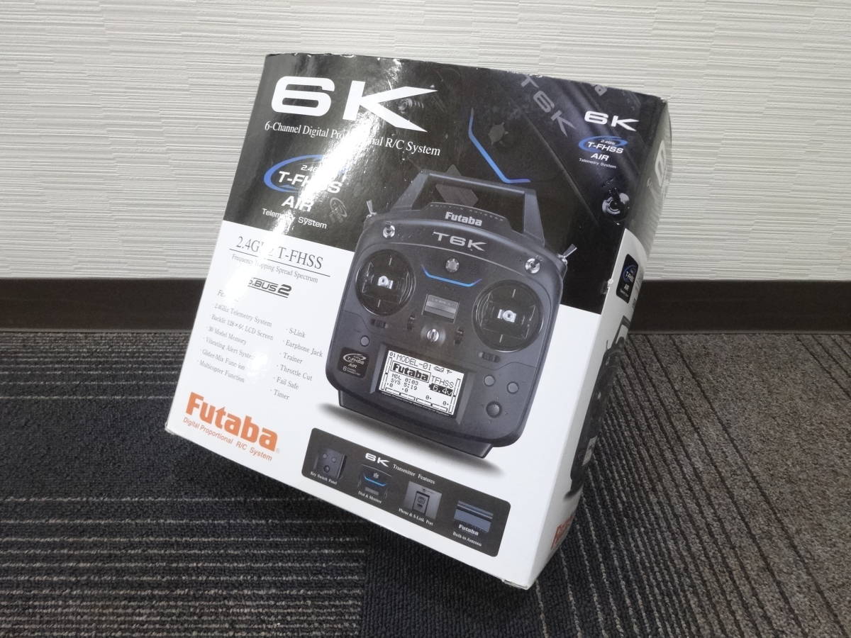 必見】 Futaba フタバ 6K 2.4GHz T-FHSS AIR ヘリ ボート 飛行機 