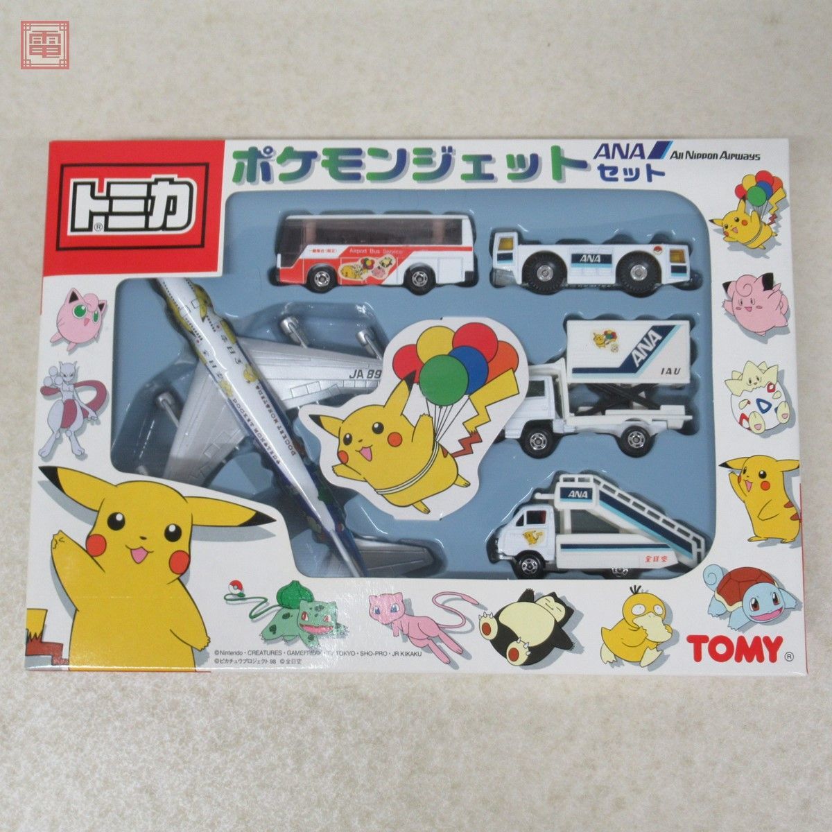 ［部品不足］ポケモンジェット ANAセット トミカ 未開封 トミカ ポケモンジェット ANAセット トミー 赤ロゴ