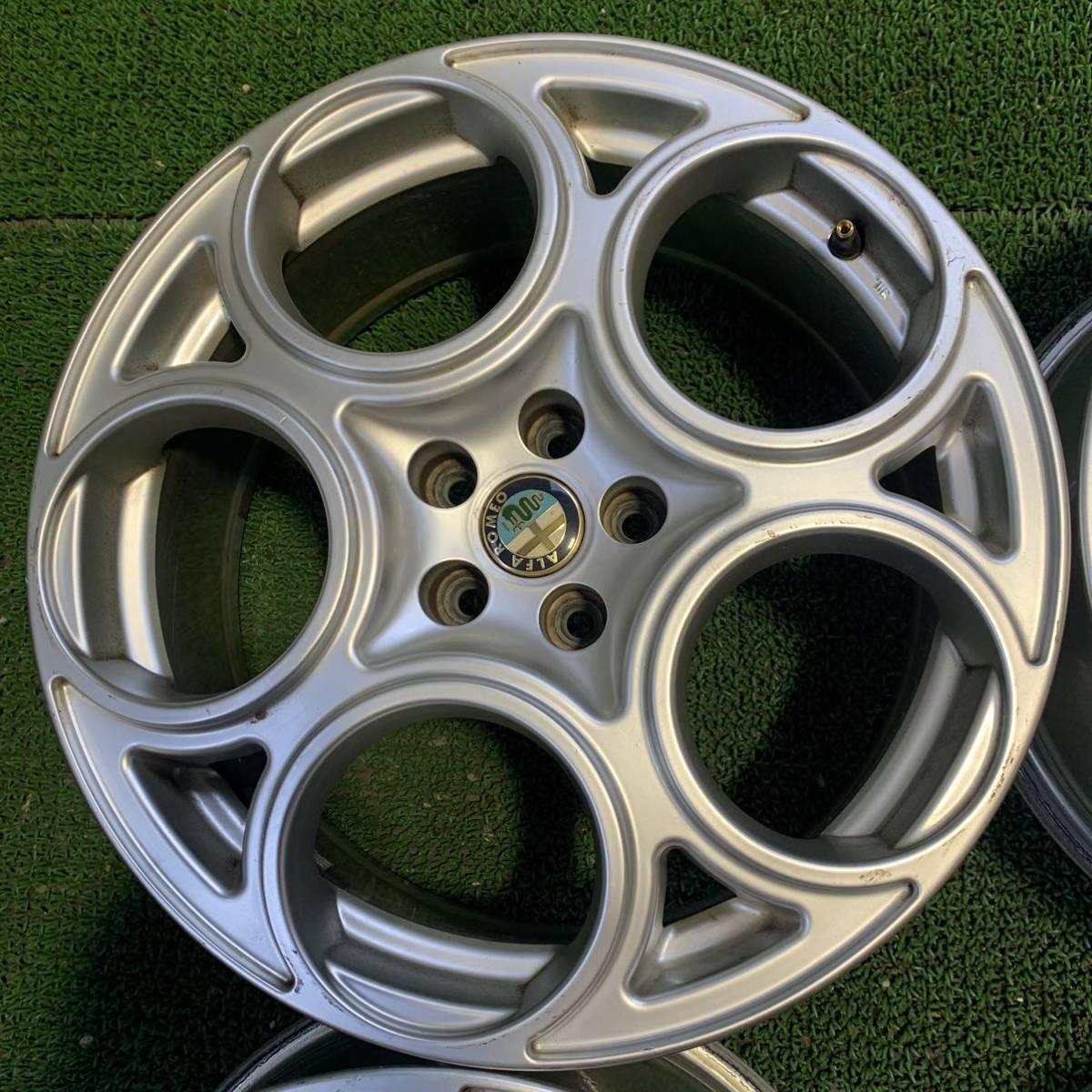 AB 383-301【送料無料】ALFA ROMEO 純正 ホイール 4本set 17インチ 7.5 