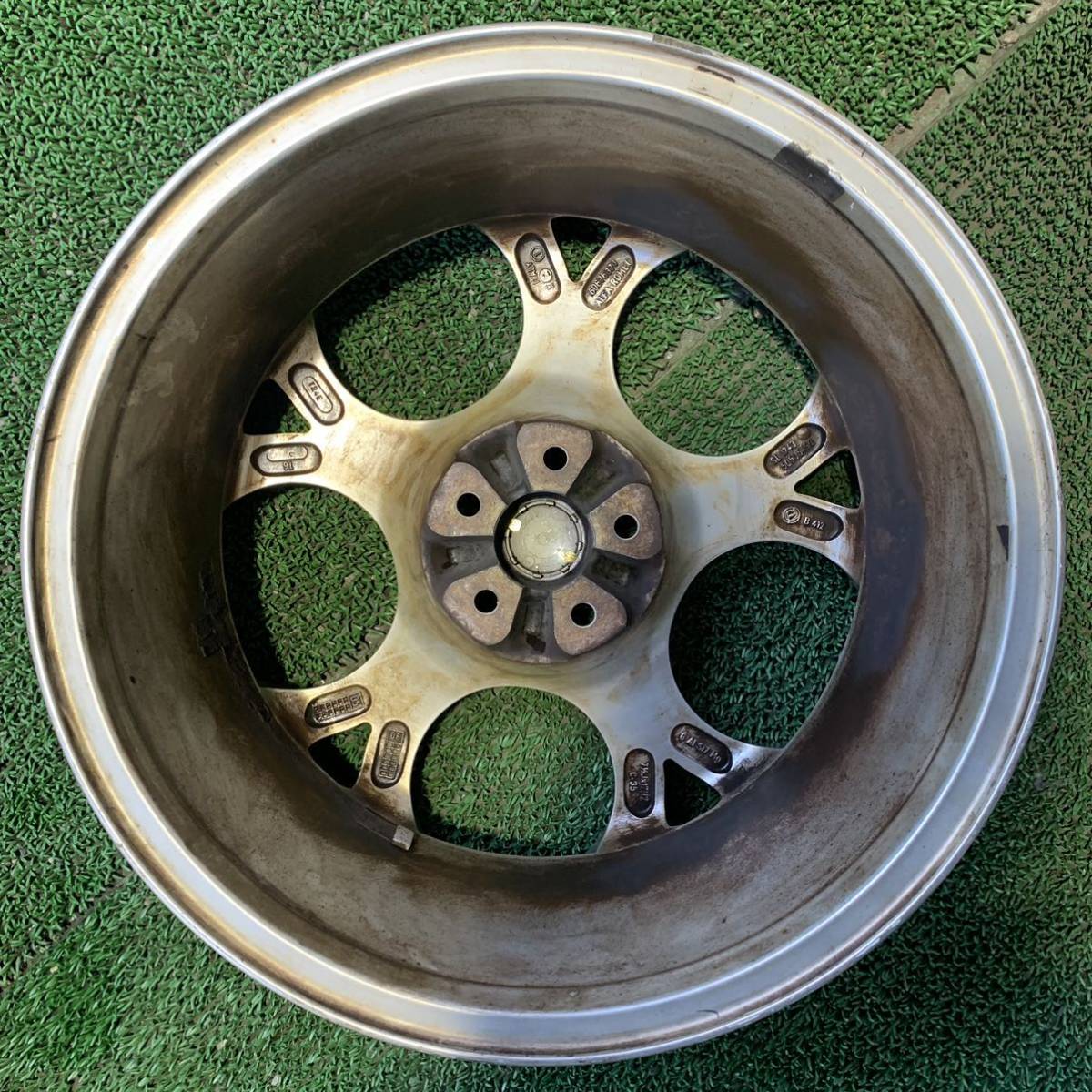 AB 383-301【送料無料】ALFA ROMEO 純正 ホイール 4本set 17インチ 7.5 