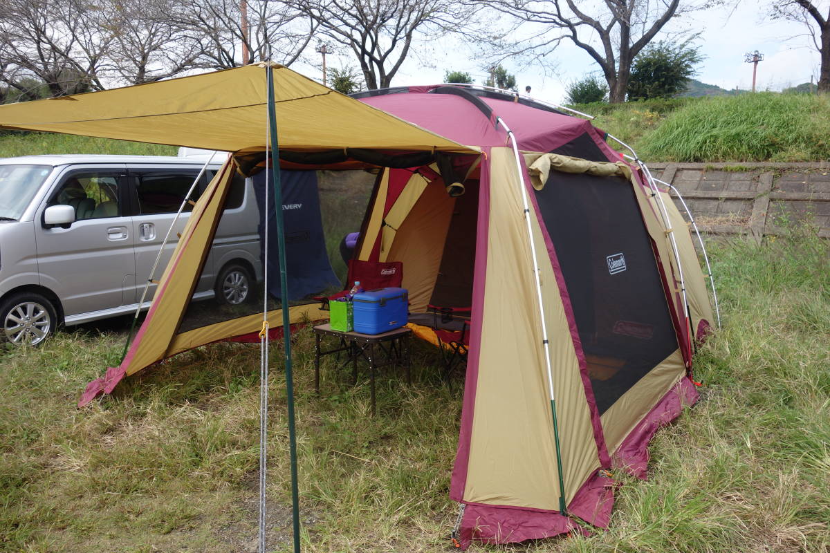 ◎希少バーガンディカラー コールマンColeman タフスクリーン2ルーム