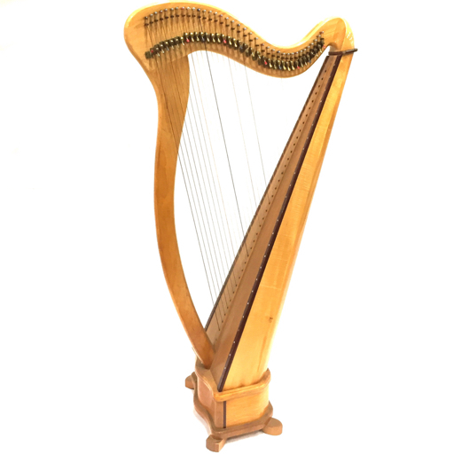 1円 アオヤマ 青山ハープ ノンペダルハープ レバーハープ 36弦 全長約