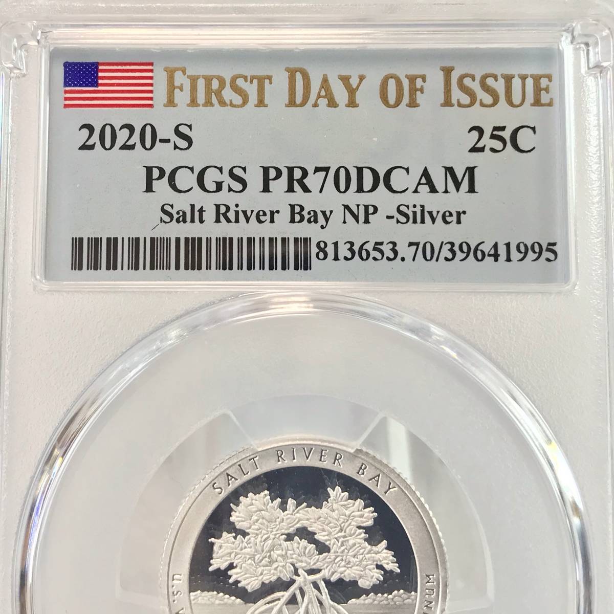 ☆First Day of Issue＆最高鑑定！☆ソルトリバー湾歴史公園 アメリカ