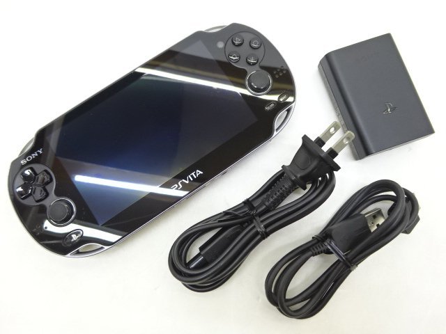 25SA PSVITA PlayStation Vita 本体 PCH-1000 Ver.3.74 SONY み 箱取説 