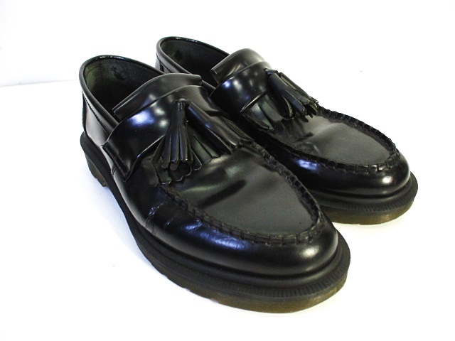 ドクターマーチン DR.MARTENS ローファー シューズ レザー 黒 ブラック