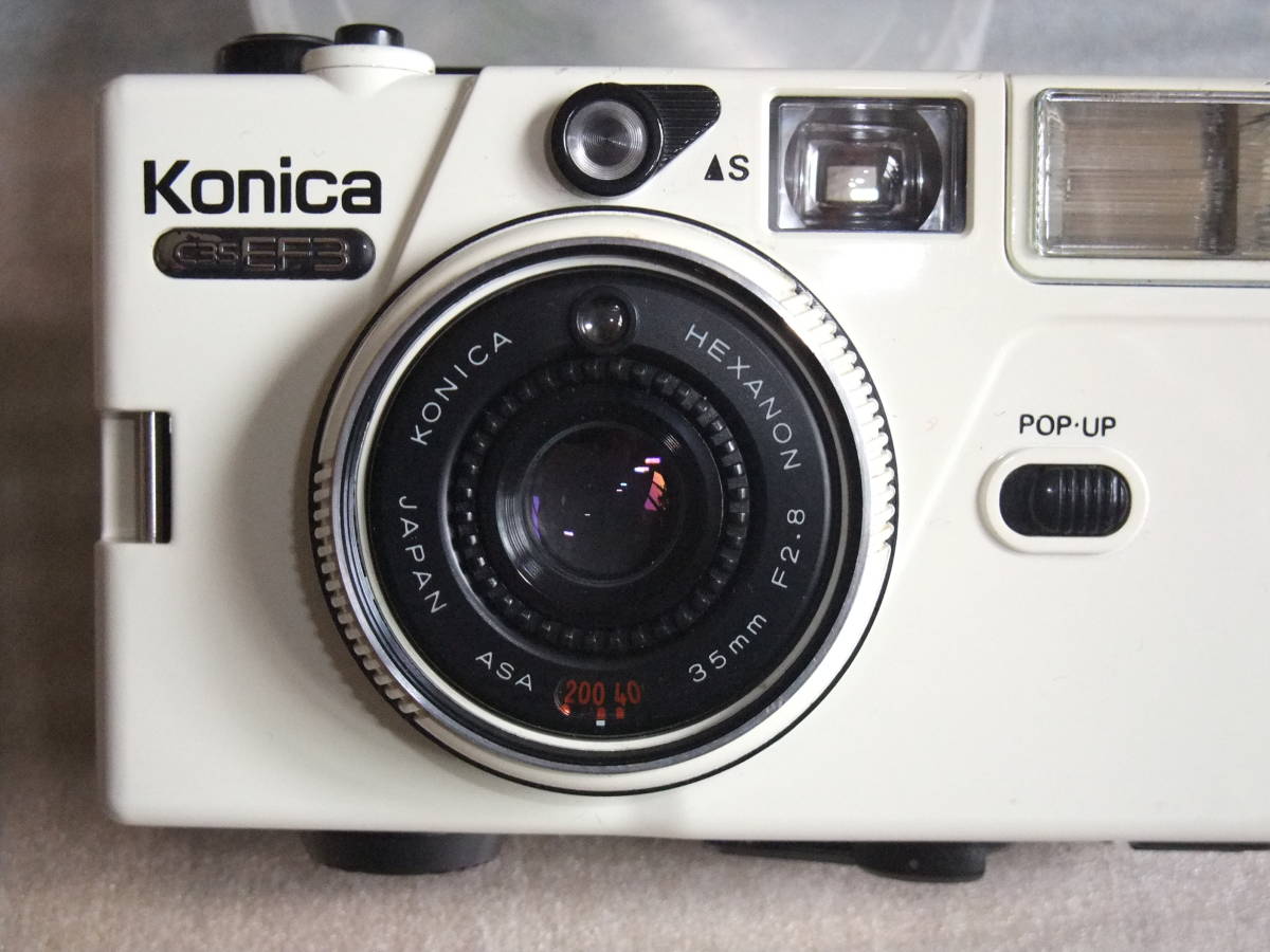 コニカ KONICA C35 EF3 【白】＜美品＞(コニカ)｜売買された 