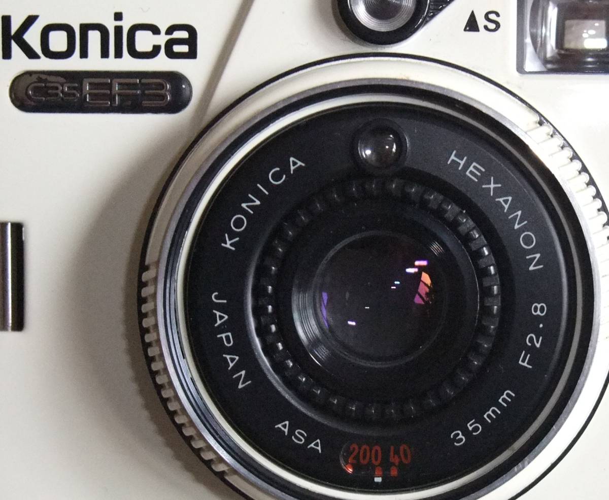 コニカ KONICA C35 EF3 【白】＜美品＞(コニカ)｜売買された 
