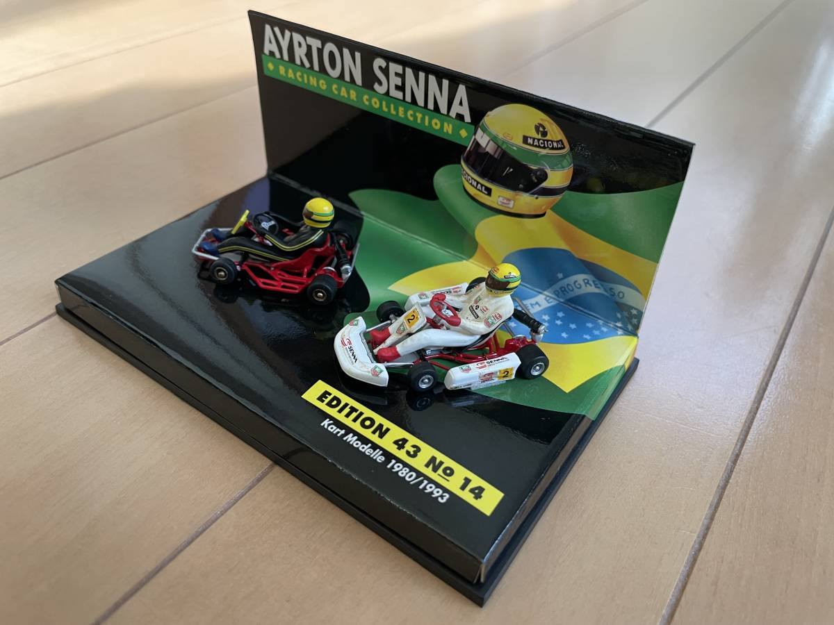 □MINICHAMPS(1/43) アイルトンセナレーシングカーコレクション