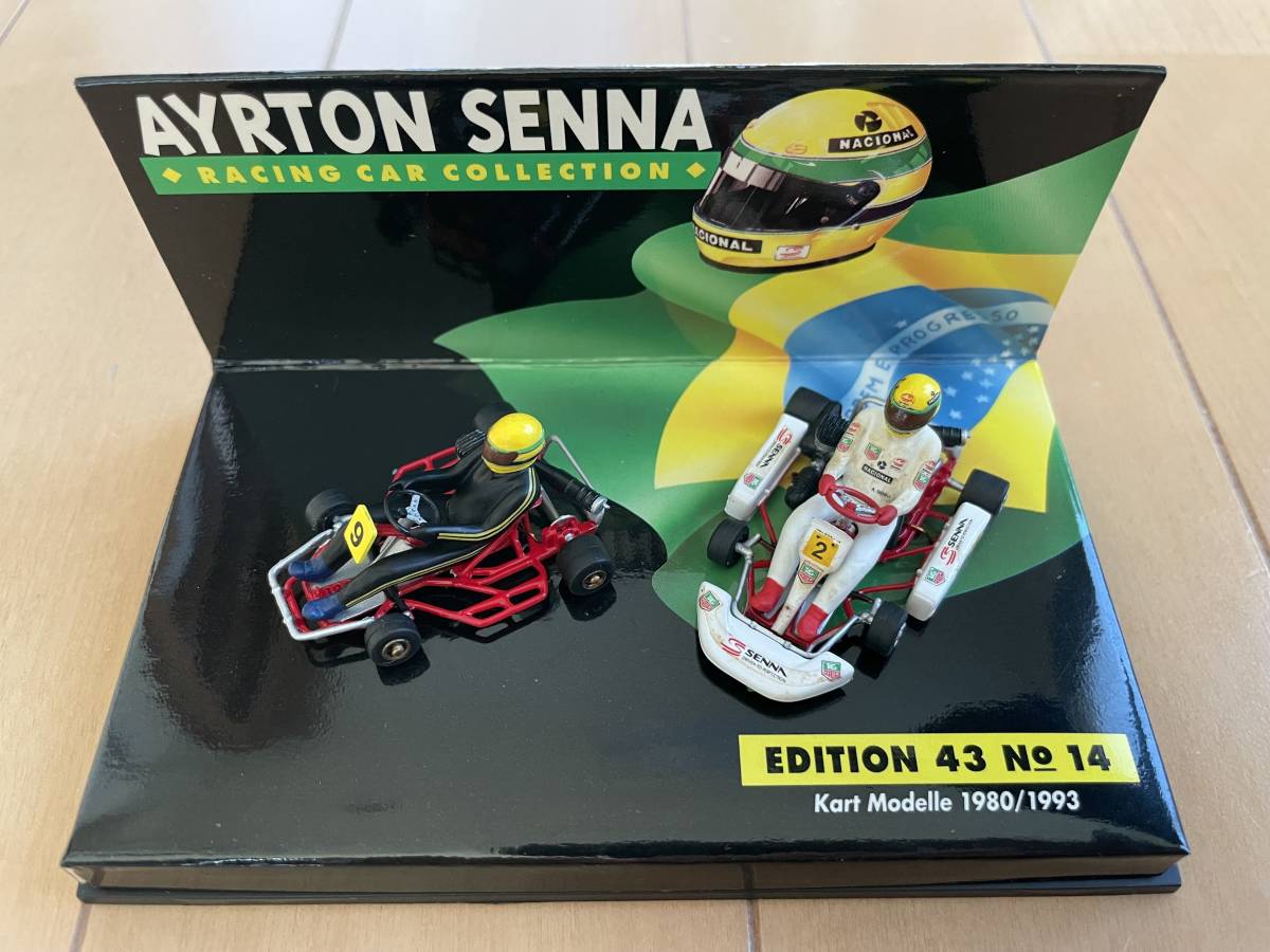□MINICHAMPS(1/43) アイルトンセナレーシングカーコレクション