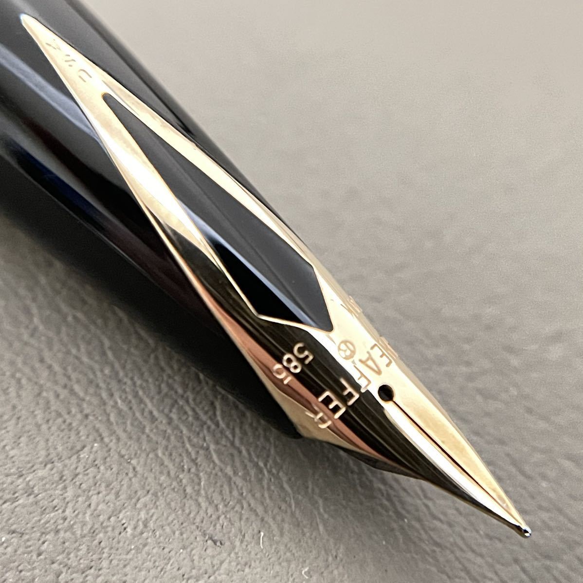 23805 SHEAFFER シェーファー 万年筆 ペン先 14K 585 14金 K14 網目