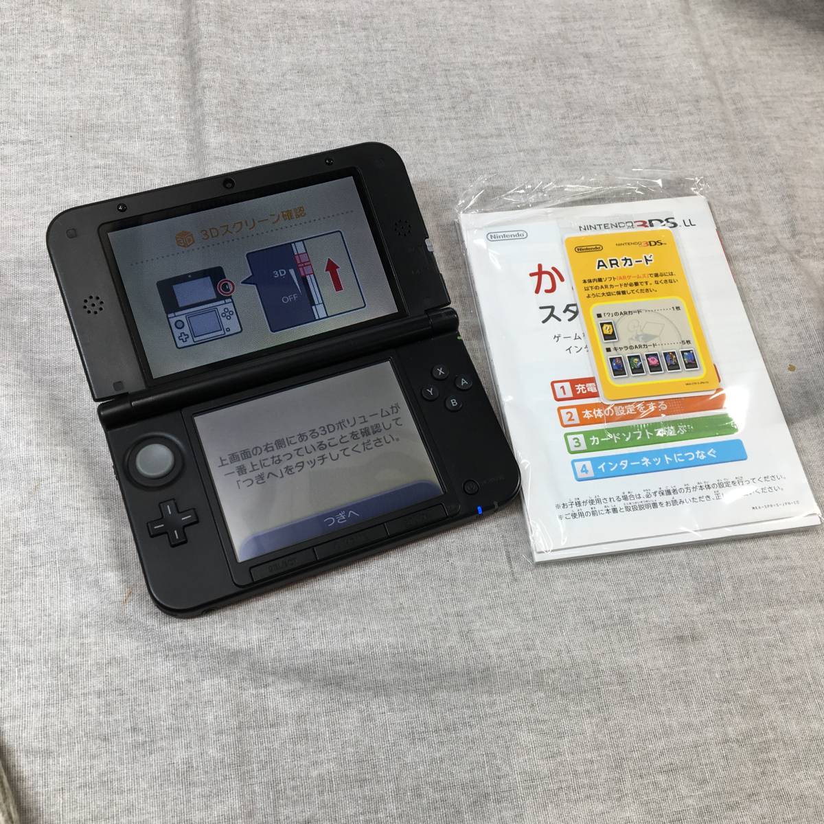 セール，新品 現状品 ニンテンドー3DS LL レッドXブラック