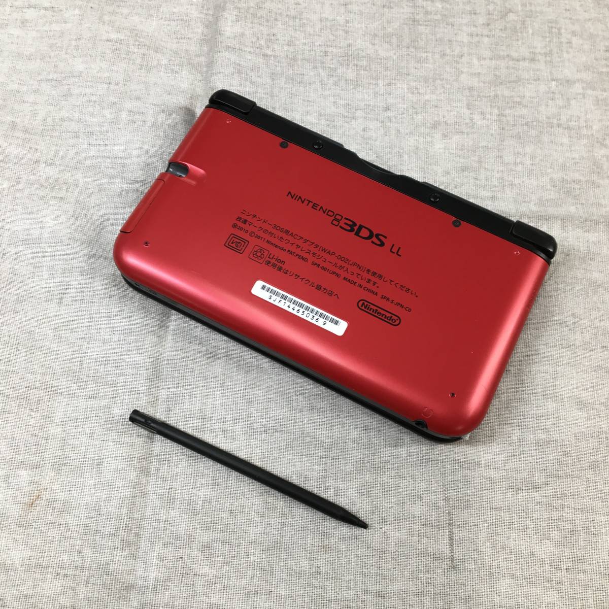 セール，新品 現状品 ニンテンドー3DS LL レッドXブラック