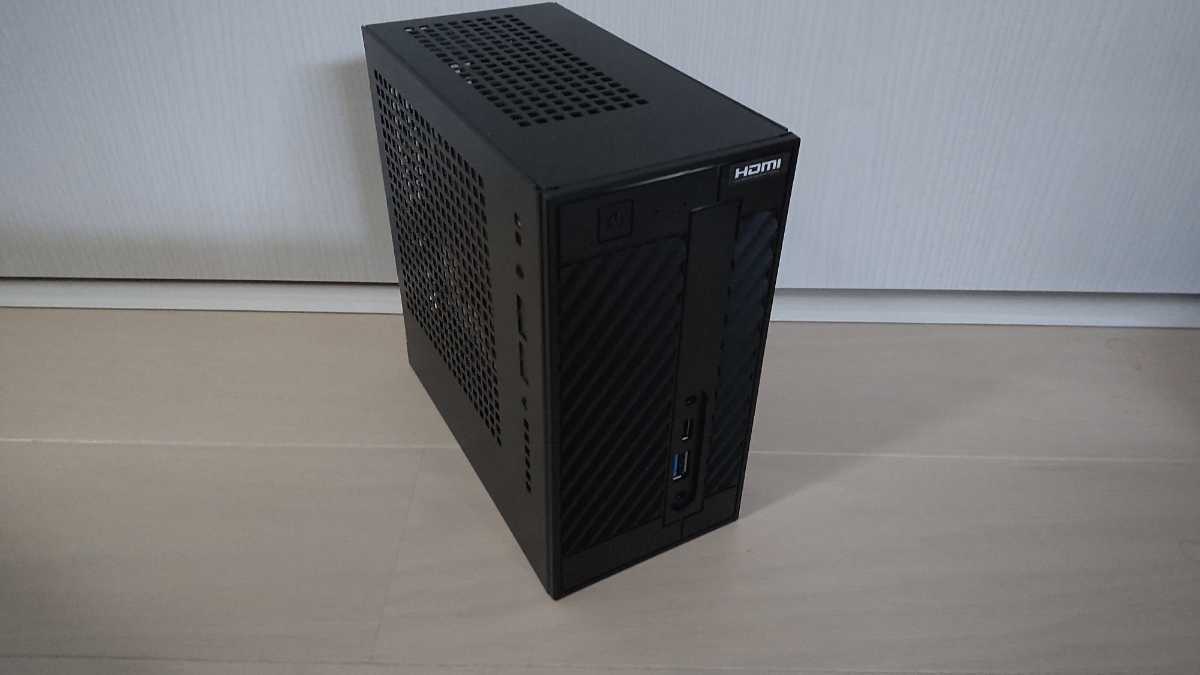 ASRock Deskmini A300 Ryzen5 2400G メモリ4GB×2 Noctua NH-L9a-AM4