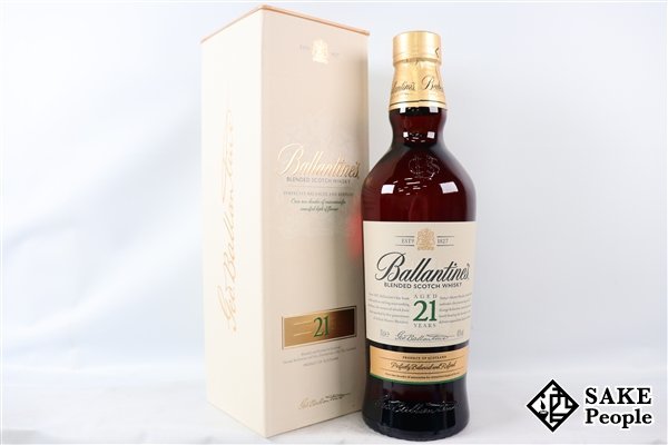 ◇注目! バランタイン 21年 700ml 40％ 箱付き スコッチ 【公式通販】