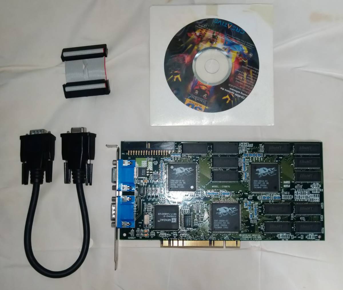 動作確認][PCI]Creative 3D Blaster Voodoo 2 (12MB