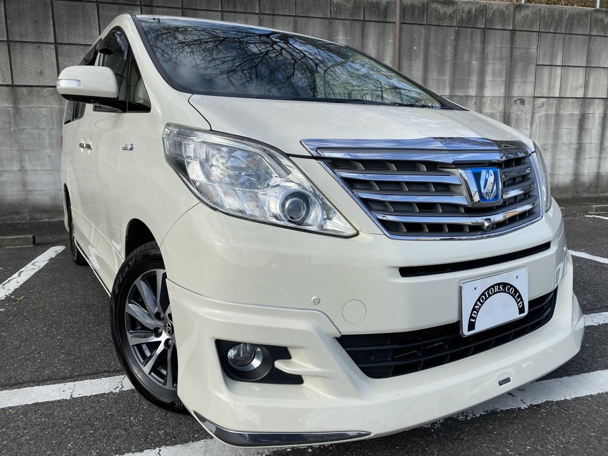 ☆H24年アルファードハイブリッドG 4WDモデリスタVer☆両側パワスラ
