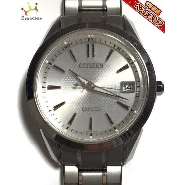 CITIZEN(シチズン) 腕時計 EXCEED H111-T016952 メンズ シルバー