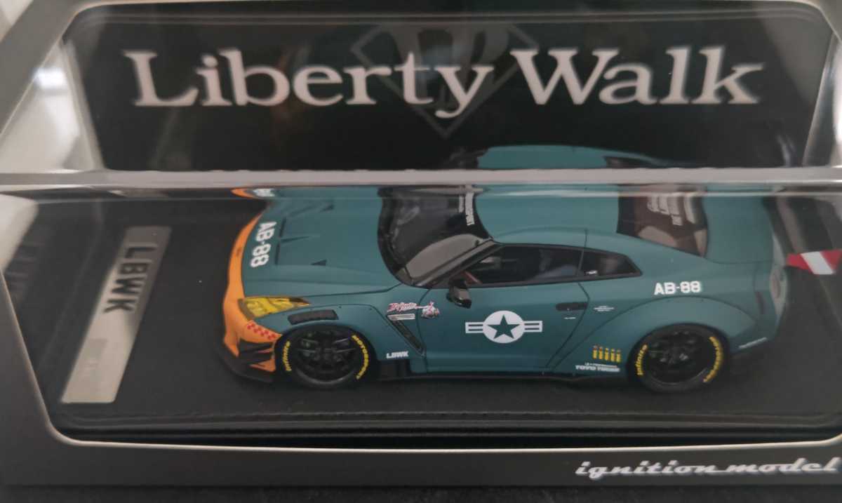 35GT-RR silver イグニッションモデル 1⁄43日産35GT-RR Silver