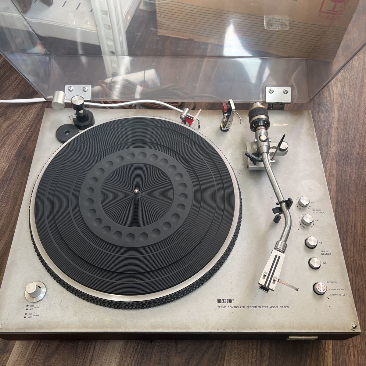 Aurex - SR-355 レコードプレーヤー Yahoo!オークション メルカリ