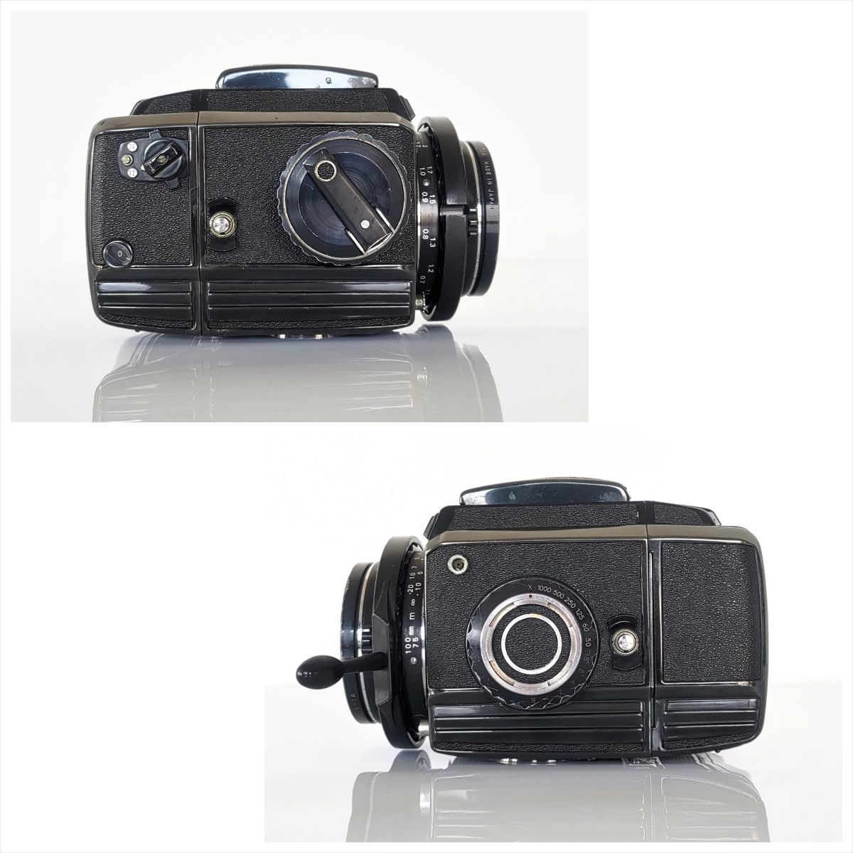 ジャンク】1円 レンズ付 ZENZA BRONICA ゼンザブロニカ S2 ボディ中判