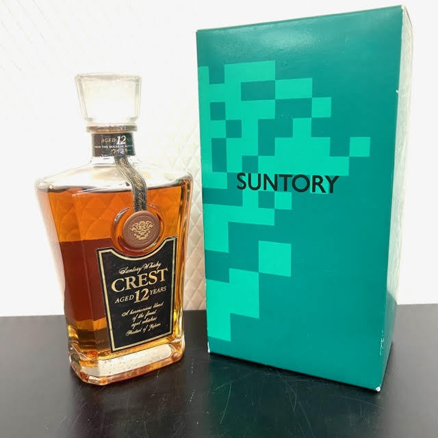 仙25 未開栓 SUNTORYサントリー CRESTクエスト 12年 700ml 43