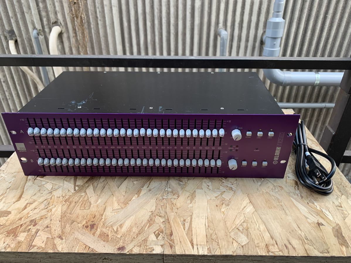 Klark Teknik Square One graphic グラフィックイコライザー グライコ　☆商品説明をお読みください