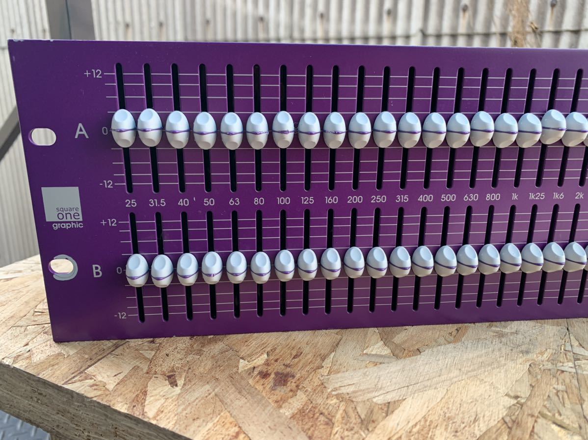 Klark Teknik Square One graphic グラフィックイコライザー グライコ　☆商品説明をお読みください