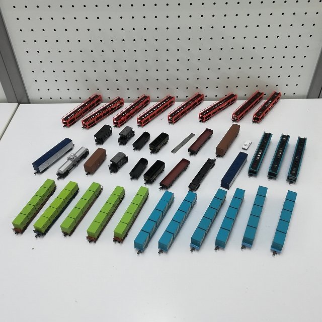 KATO Nゲージ コキ5500 4両セット mV500a [大量] KATO Nゲージ 貨車 コキ104 コキ5500 タキ3000 シルバー