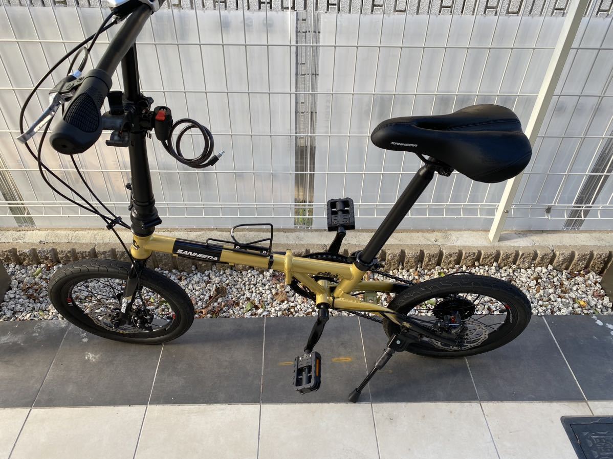 SANHEMA ミニベロ/折りたたみ自転車／16インチ