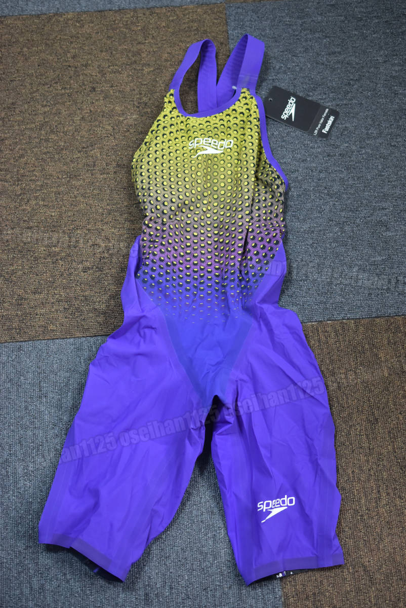 Speedo 競泳水着 ハーフスパッツ パープル 【公式通販】