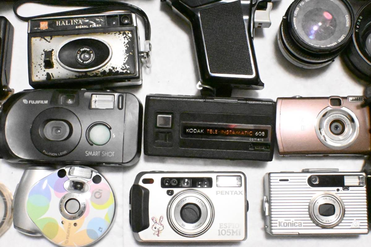 ジャンク 1円スタート フイルムカメラ コンパクトカメラ ビデオカメラ