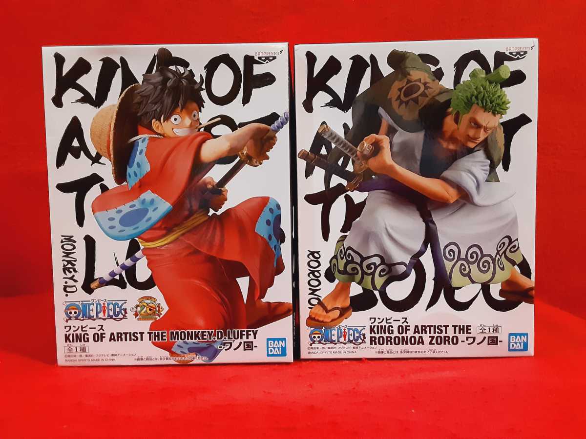ワンピース KING OF ARTIST ワノ国 ルフィ ルフィ太郎 ＆ ゾロ十郎