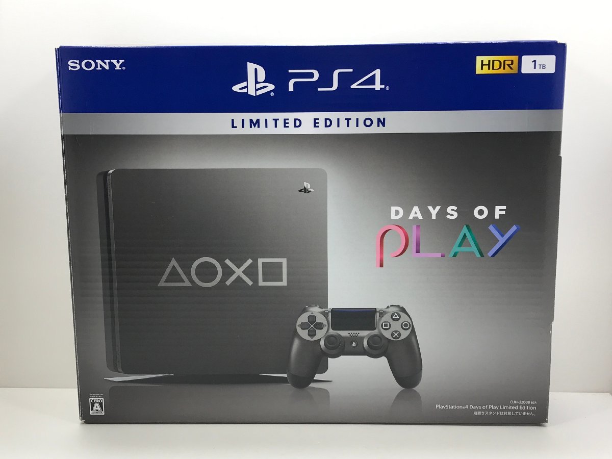【TAG・現状品】 1円～PlayStation 4 Days of Play Limited Edition 1TB (CUH-2200BBZR) ※動作確認済み 〈33-230131-TM-5-TAG〉