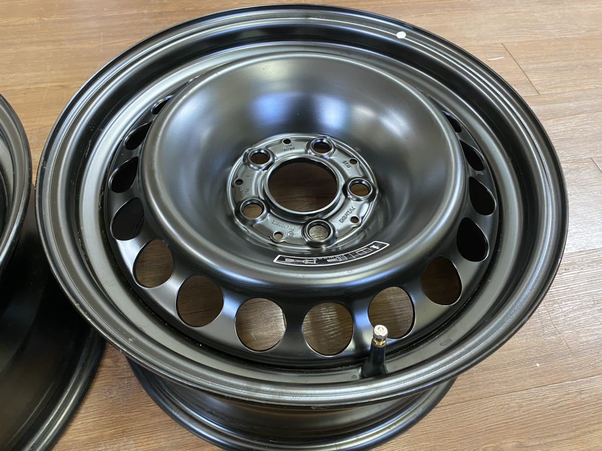 ベンツ純正 AMG 16インチ スチールホイール 7.5J ET41 PCD 112/5H 中古
