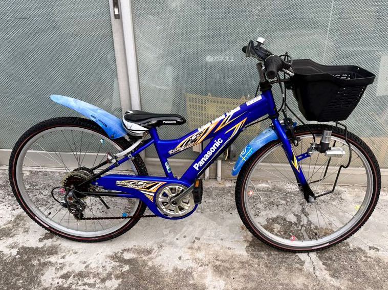子供用自転車 Panasonic スポーツ 自転車 24インチ 外装6段変速付き 