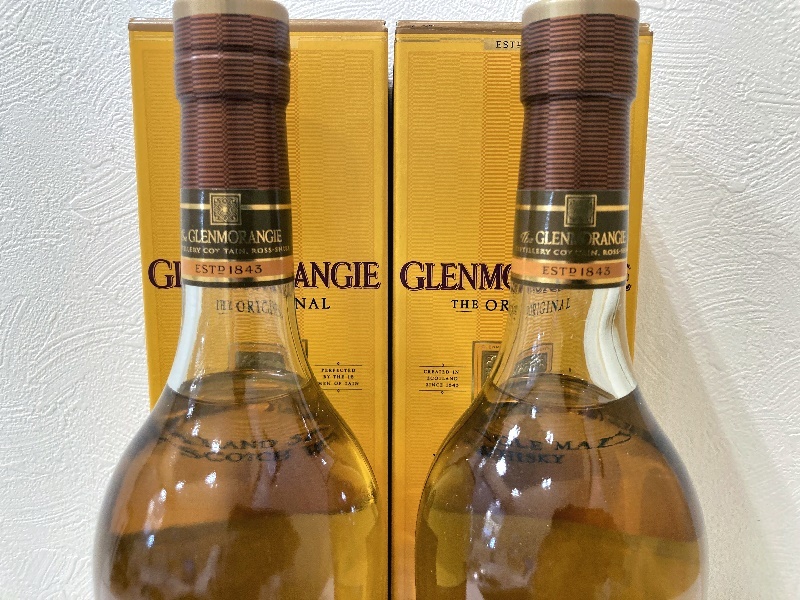 ぱ*ゅ様 未開栓古酒 グレンモーレンジ 10年 旧ラベル 木箱入りGLENMOR