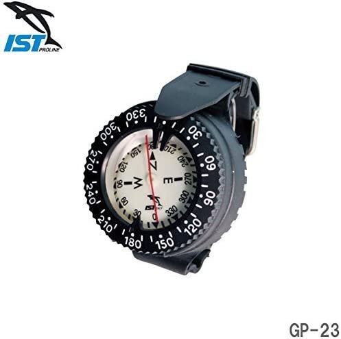 新品 IST PROLINE アイエスティ プロライン ダイビング リスト コンパス GP-23 スキューバダイビング用品[Y51716]