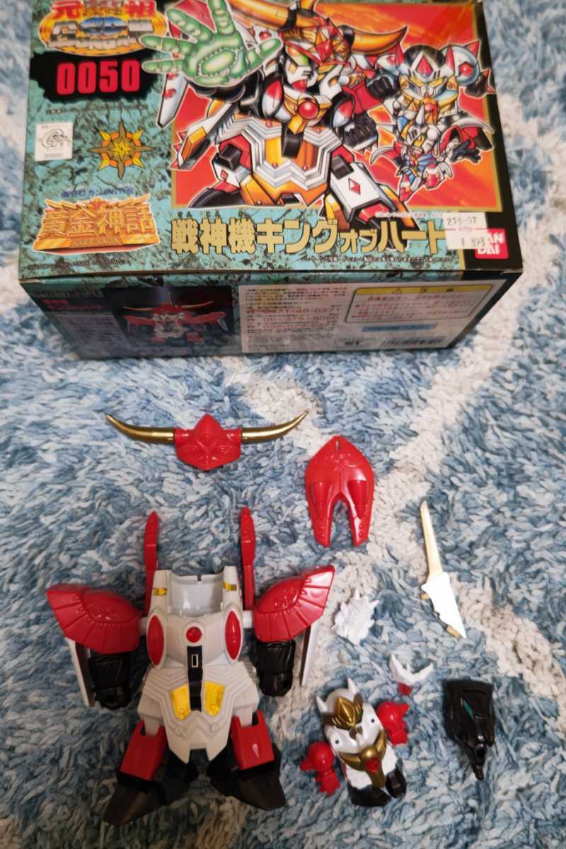 模型・プラモデル 元祖SDガンダム 0050 戦神機キングオブハート BB戦士