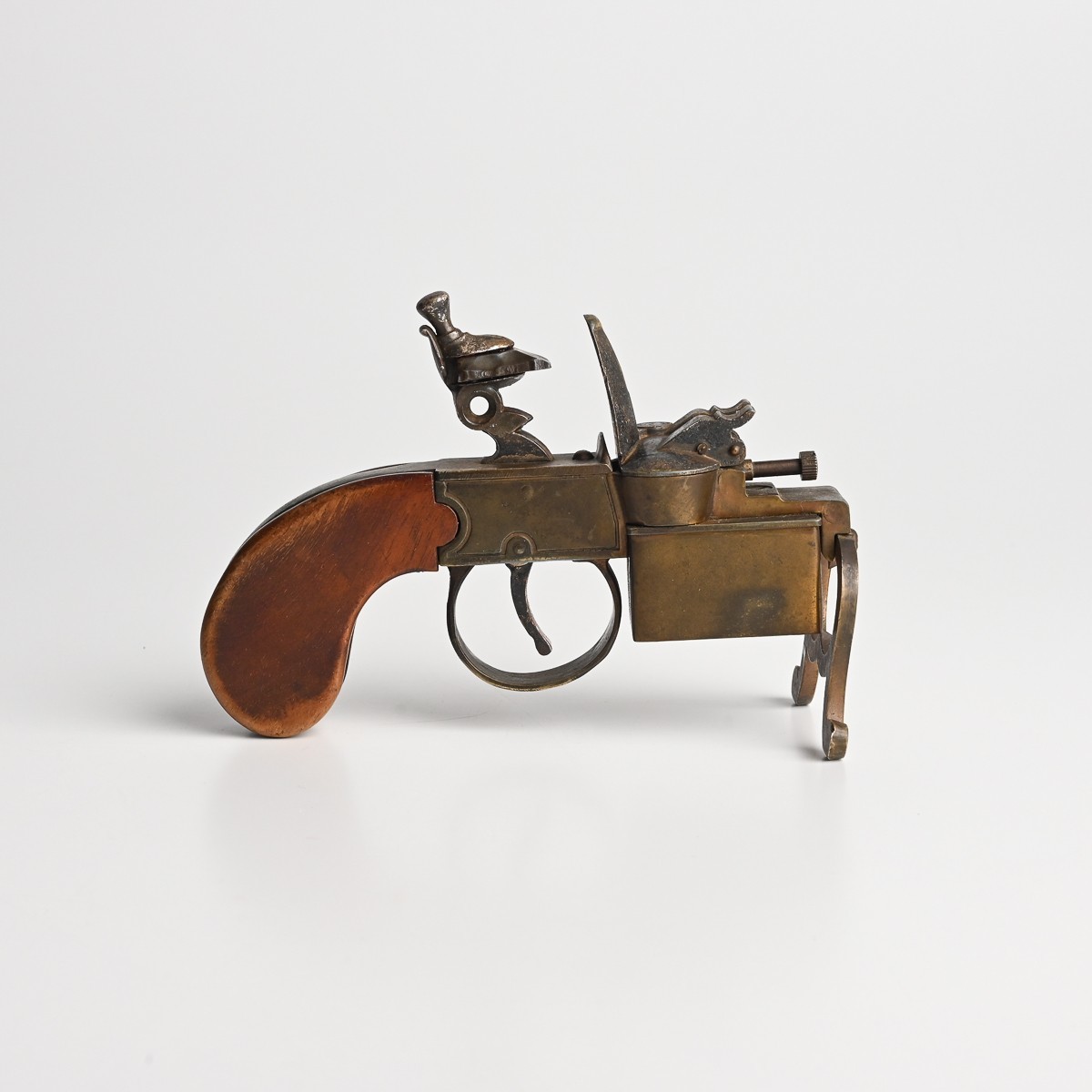 着火確認済 オイルライター dunhill TINDAR PISTOL ピストル