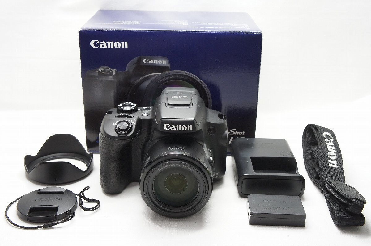 【アルプスカメラ】美品 Canon キヤノン PowerShot SX70 HS コンパクトデジタルカメラ 元箱付 230127m